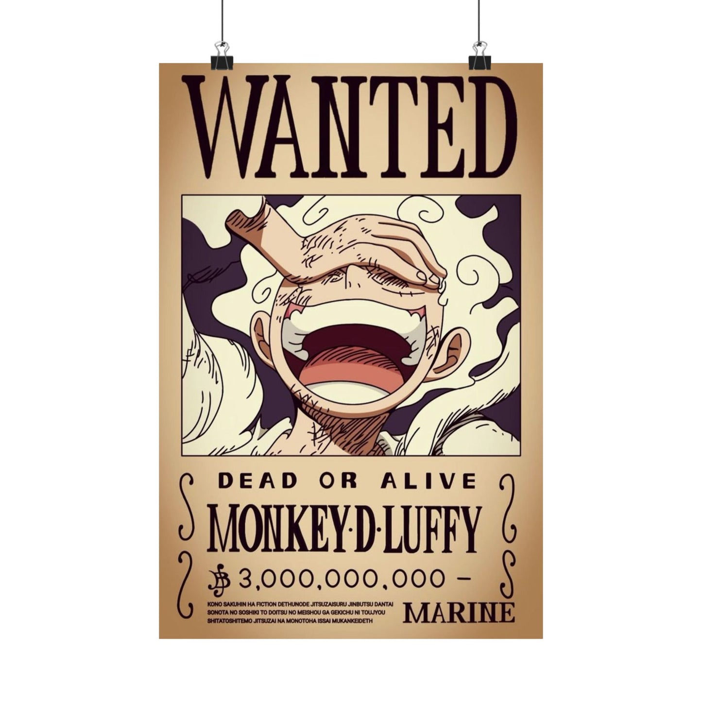 The Pirate King’s Dream – One Piece Matte Poster