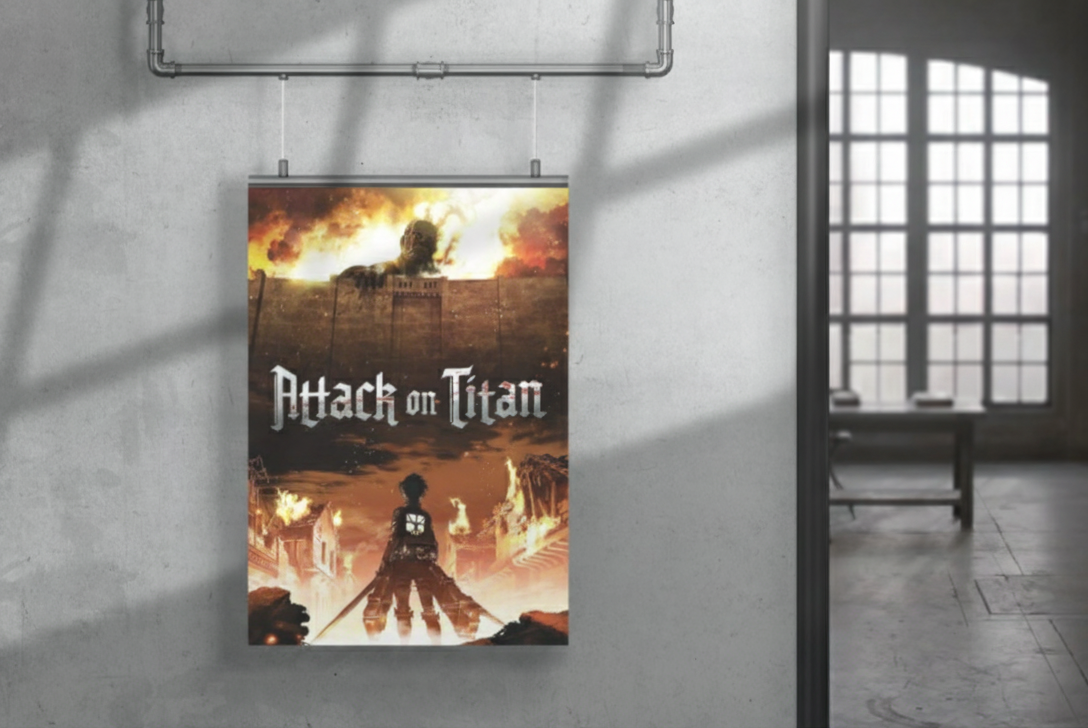 The Rumbling Begins β Attack on Titan Matte Poster