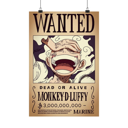 The Pirate King’s Dream – One Piece Matte Poster